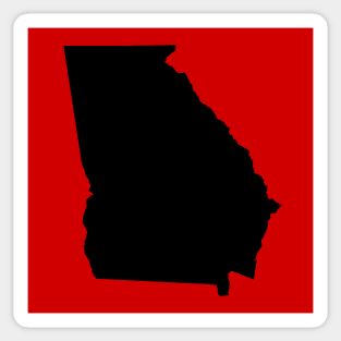 Georgia state of mind Sticker